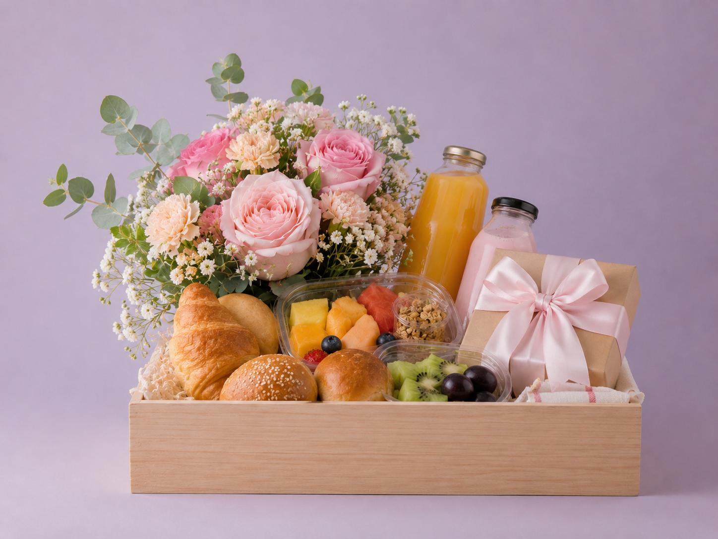 Desayuno sorpresa Flores Bellas