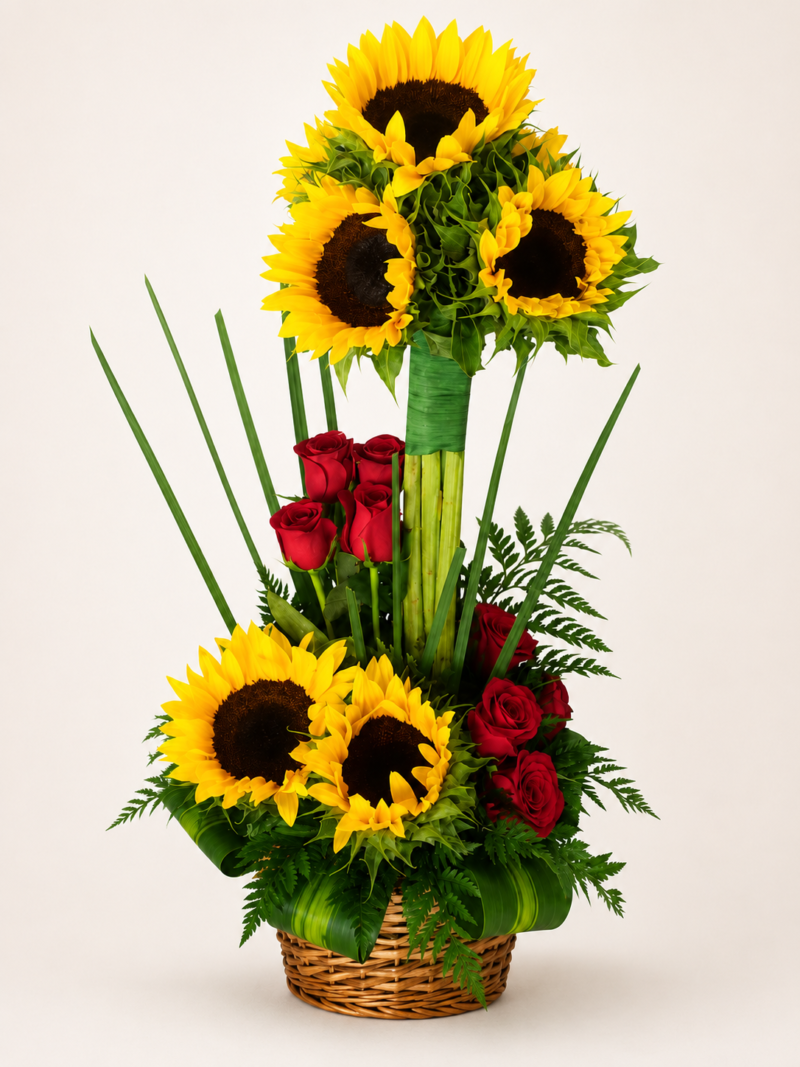 Arreglo de Girasoles