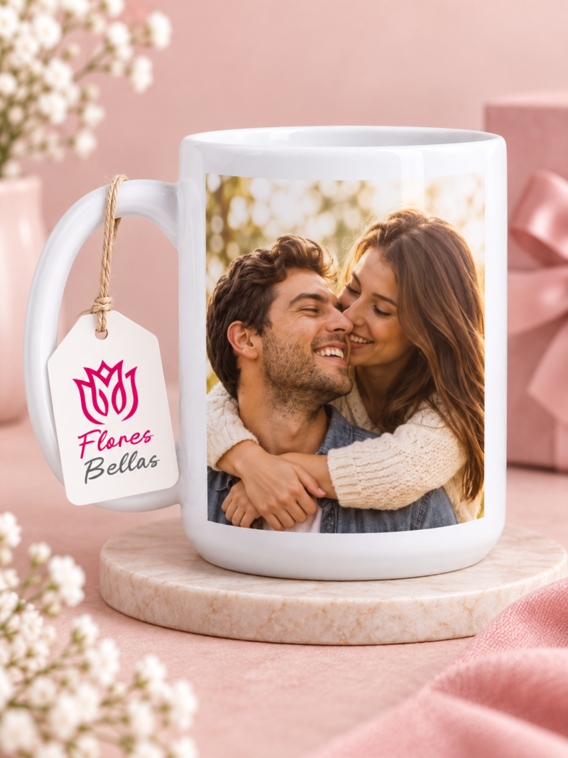 Personaliza Taza Blanca 15oz